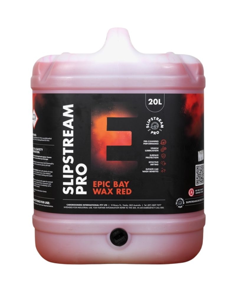 SlipStream Pro Epic Bay Wax Red 20L Slipstream Car Care